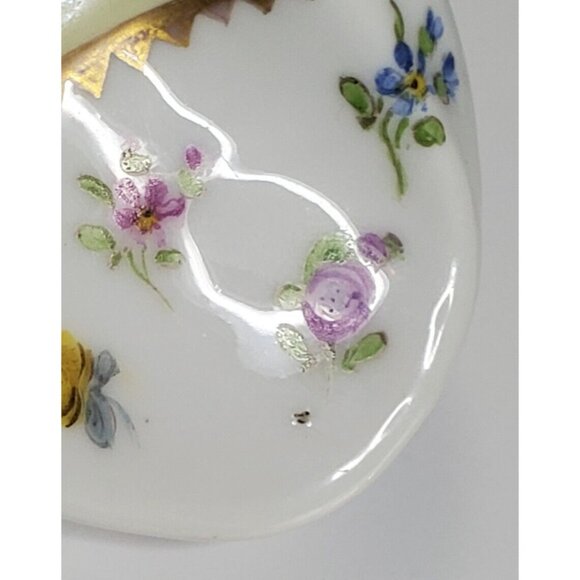 Richard Klemm Rk Dresden Porcelain Shoe Circa 1880 Approximately 6 1/2" Length - Picture 10 of 12